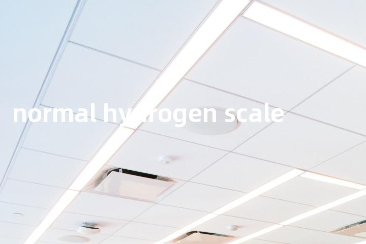 normal hydrogen scale单词图解，单词释义场景配图