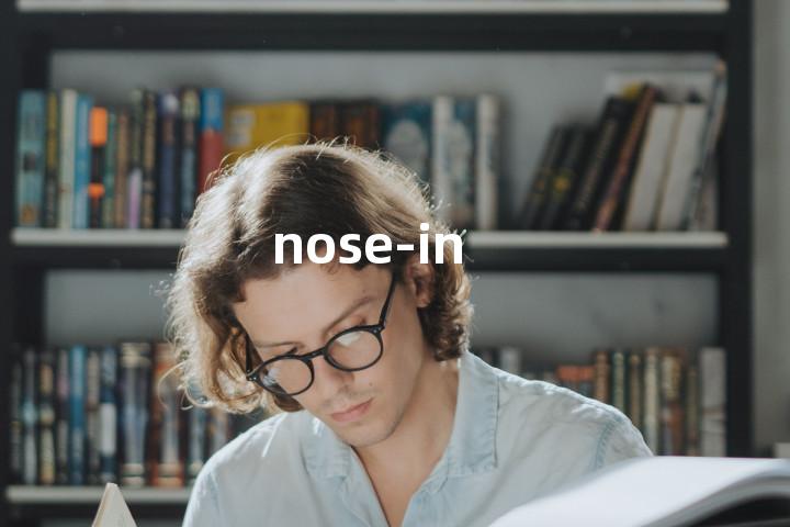 nose-in单词图解，单词释义场景配图
