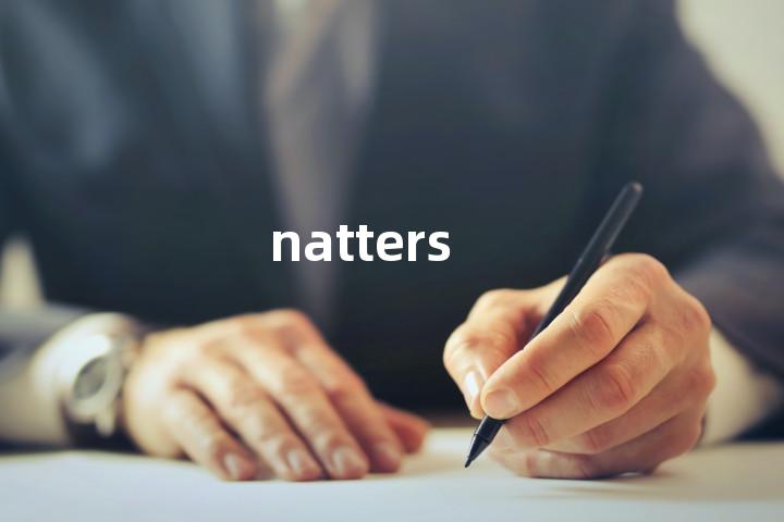 natters单词图解，单词释义场景配图