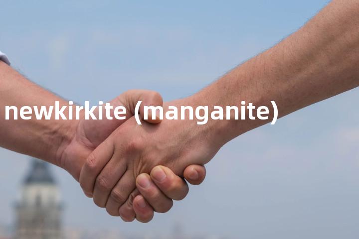 newkirkite (manganite)单词图解，单词释义场景配图