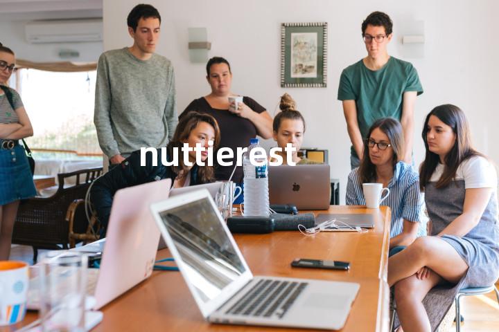 nuttierest单词图解，单词释义场景配图