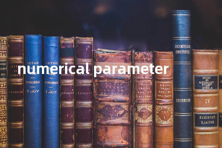 numerical parameter单词图解，单词释义场景配图