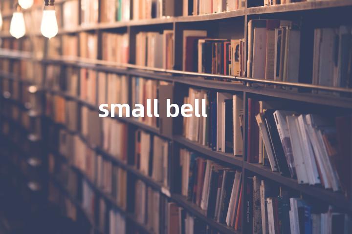 small bell单词图解，单词释义场景配图