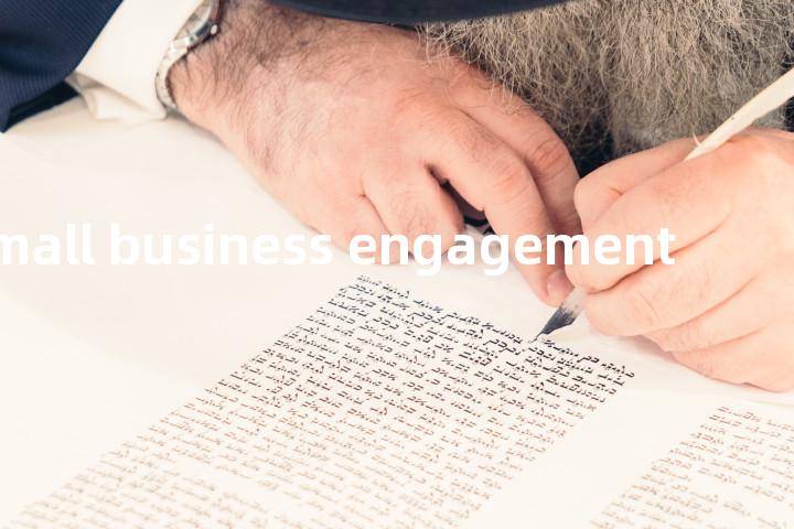 small business engagement单词图解，单词释义场景配图
