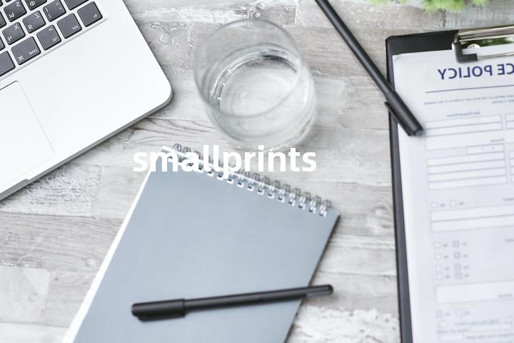 smallprints单词图解，单词释义场景配图