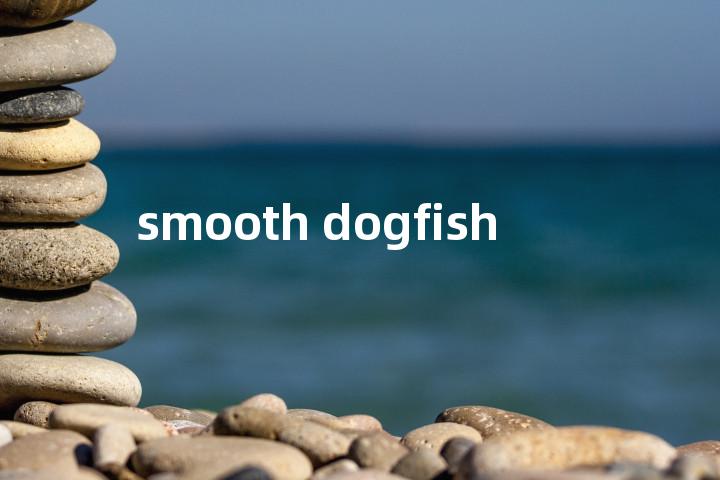 smooth dogfish单词图解，单词释义场景配图