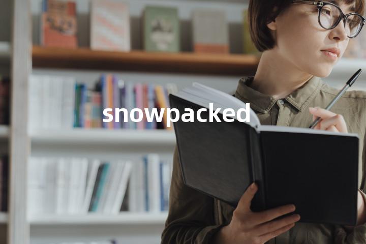 snowpacked单词图解，单词释义场景配图