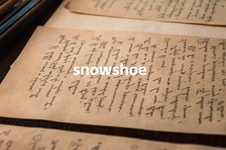 snowshoe