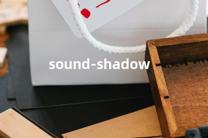 sound-shadow单词图解，单词释义场景配图