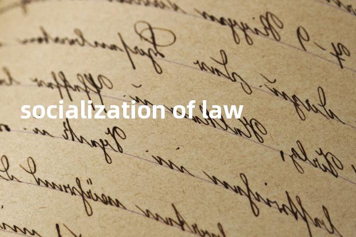 socialization of law单词图解，单词释义场景配图