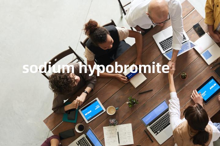 sodium hypobromite单词图解，单词释义场景配图
