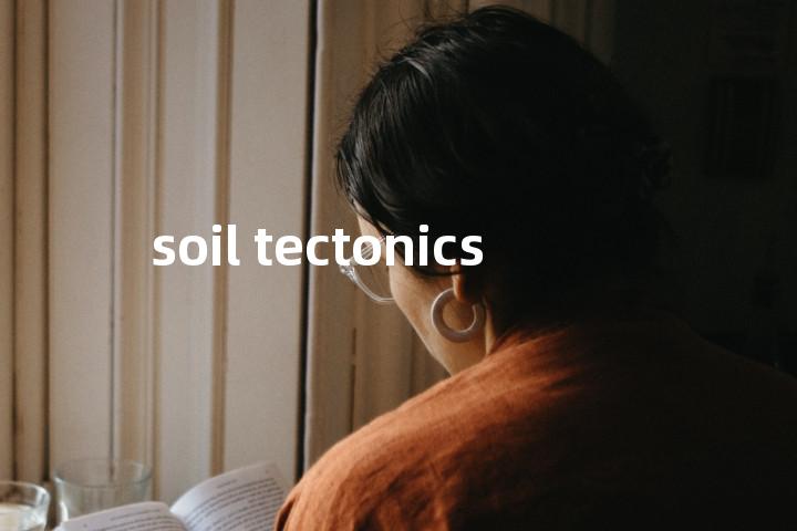 soil tectonics单词图解，单词释义场景配图