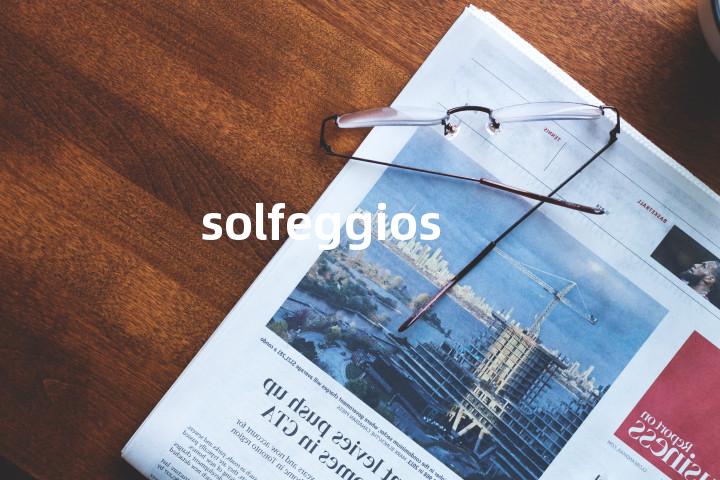 solfeggios单词图解，单词释义场景配图