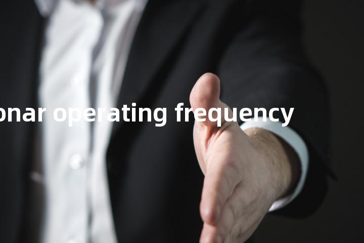 sonar operating frequency单词图解，单词释义场景配图