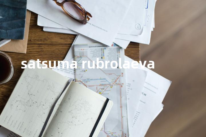 satsuma rubrolaeva单词图解，单词释义场景配图