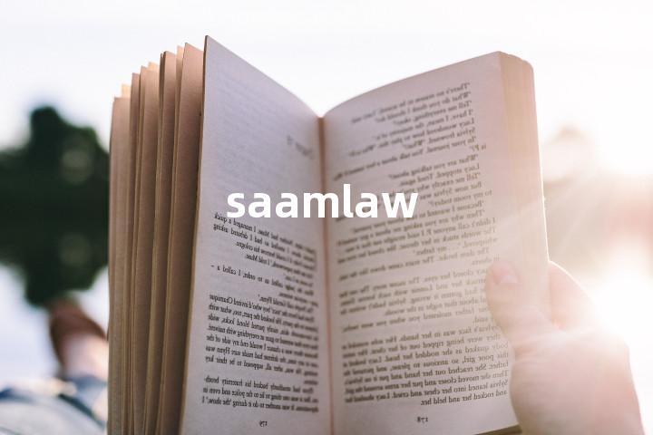 saamlaw单词图解，单词释义场景配图