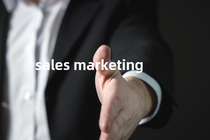 sales marketing单词图解，单词释义场景配图