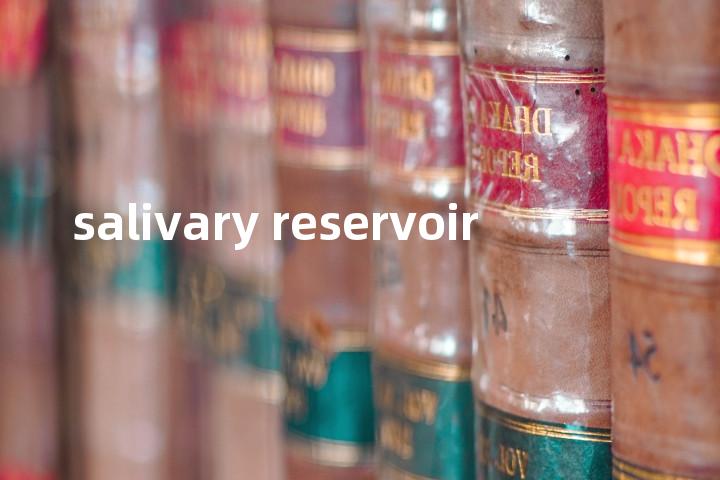 salivary reservoir单词图解，单词释义场景配图