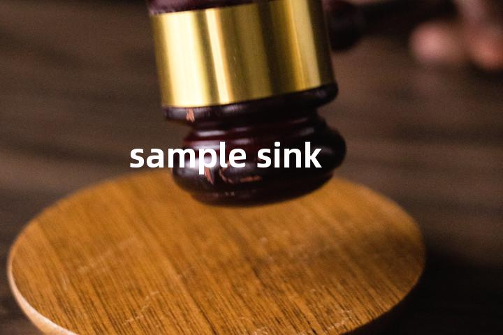 sample sink单词图解，单词释义场景配图