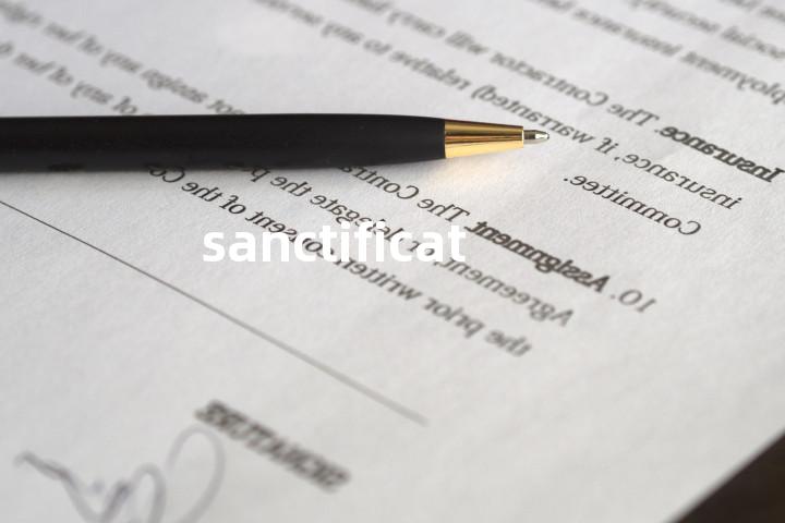 sanctification
