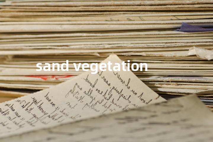 sand vegetation单词图解，单词释义场景配图