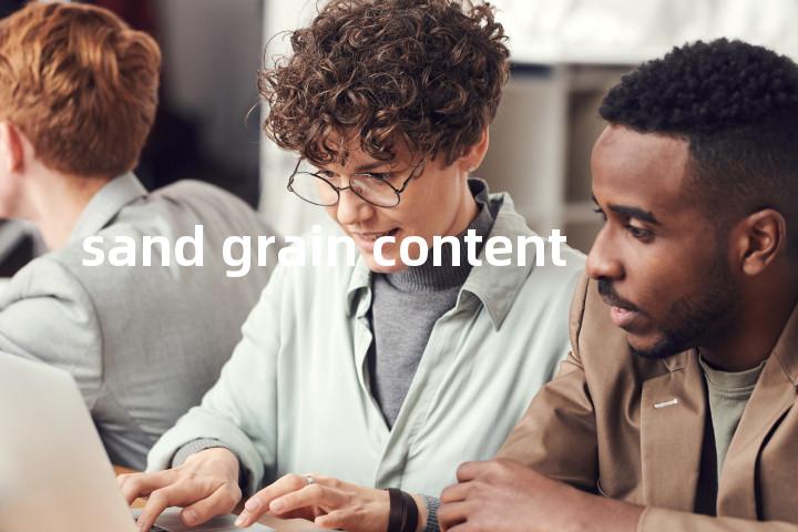 sand grain content单词图解，单词释义场景配图