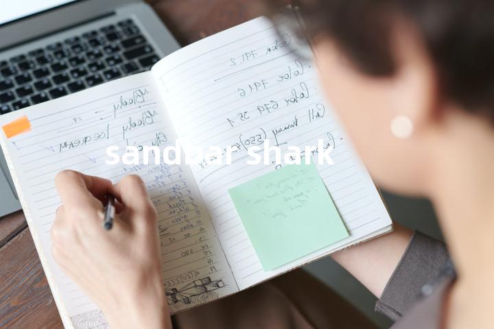sandbar shark单词图解，单词释义场景配图