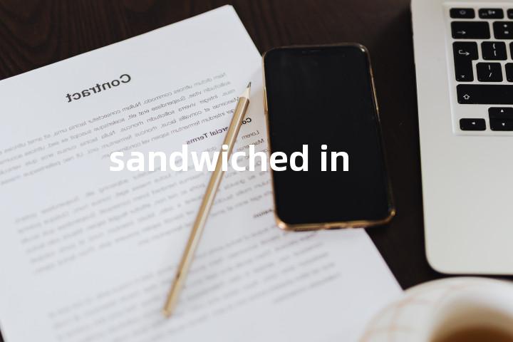 sandwiched in单词图解，单词释义场景配图