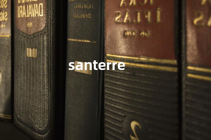santerre单词图解，单词释义场景配图