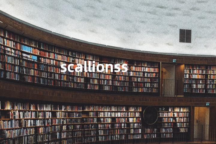 scallionss单词图解，单词释义场景配图
