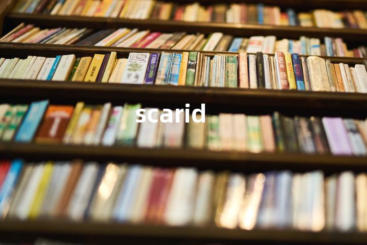 scarid单词图解，单词释义场景配图
