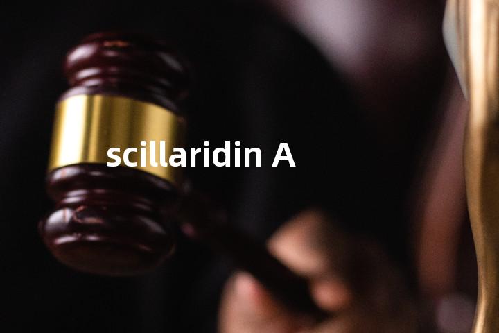scillaridin A单词图解，单词释义场景配图