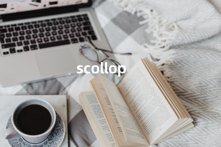 scollop单词图解，单词释义场景配图