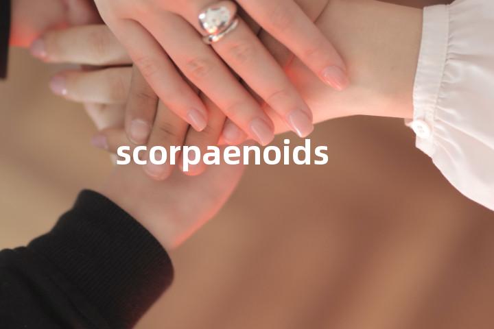 scorpaenoids单词图解，单词释义场景配图