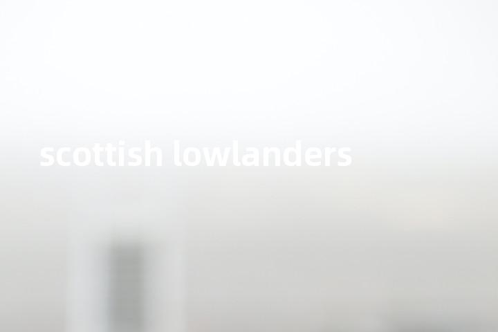 scottish lowlanders单词图解，单词释义场景配图