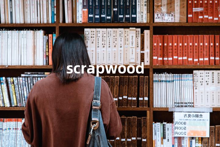 scrapwood单词图解，单词释义场景配图