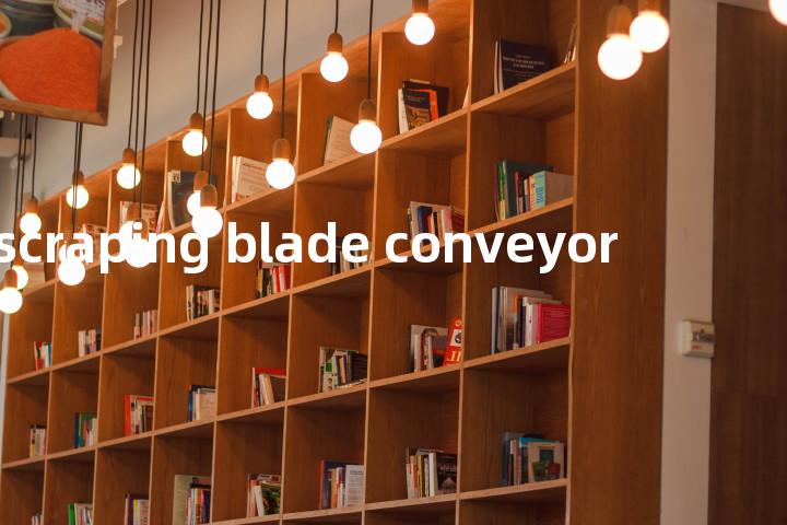 scraping blade conveyor单词图解，单词释义场景配图