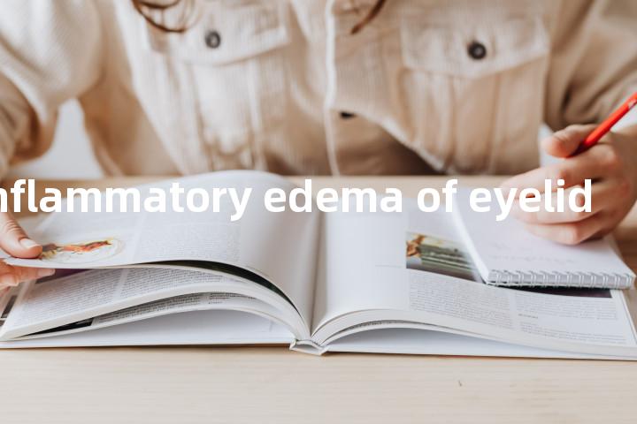 severe inflammatory edema of eyelid单词图解，单词释义场景配图