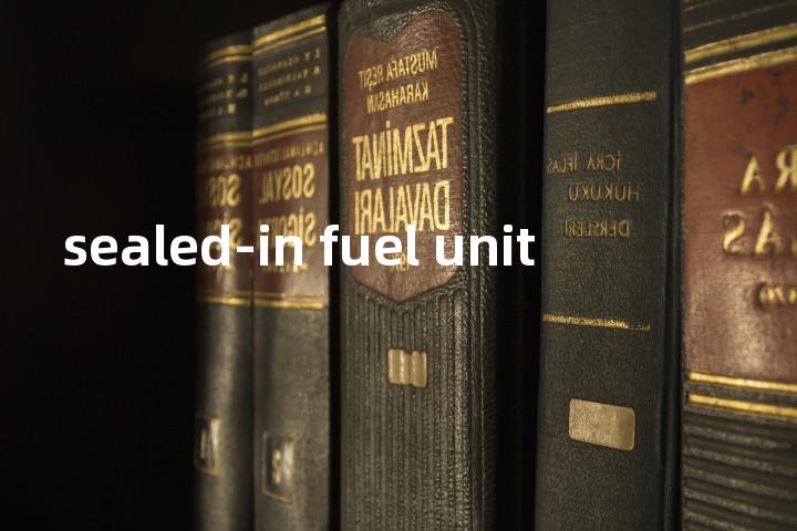 sealed-in fuel unit单词图解，单词释义场景配图