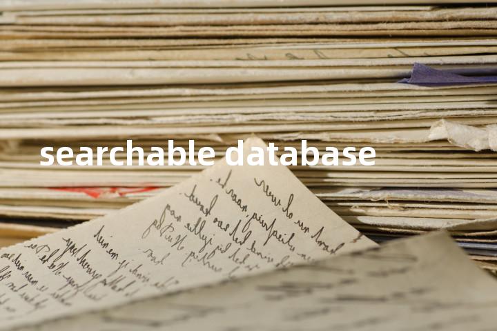 searchable database单词图解，单词释义场景配图