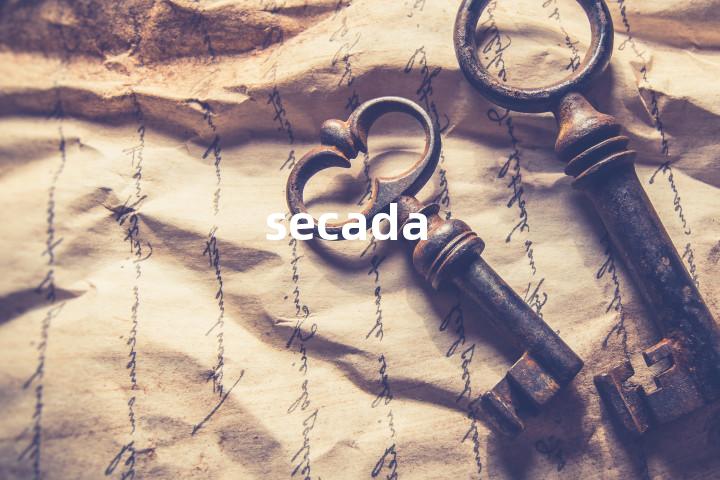 secada单词图解，单词释义场景配图