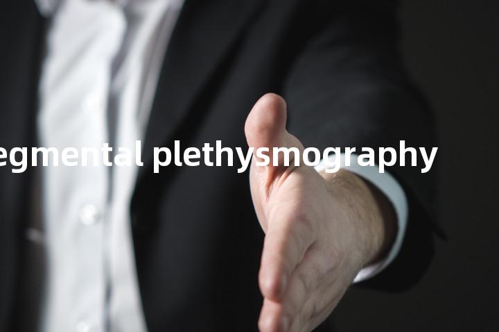 segmental plethysmography单词图解，单词释义场景配图