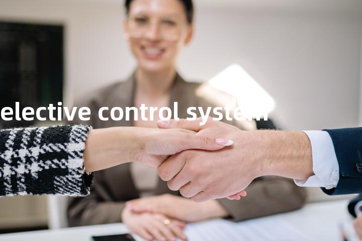 selective control system单词图解，单词释义场景配图