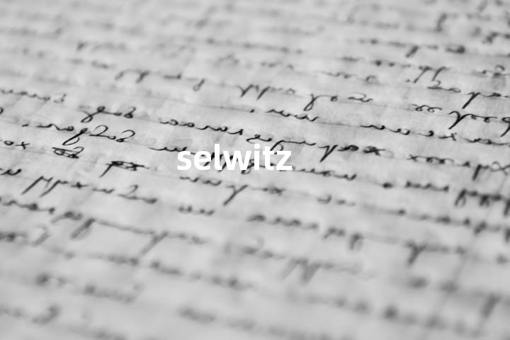 selwitz单词图解，单词释义场景配图