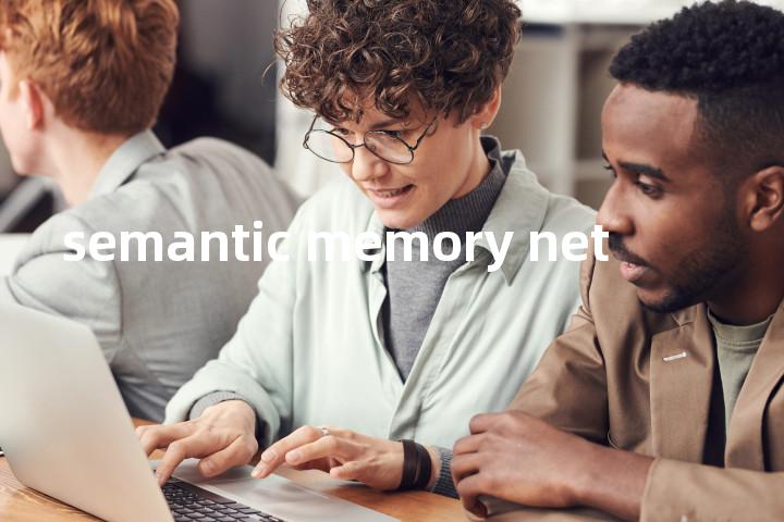 semantic memory net单词图解，单词释义场景配图
