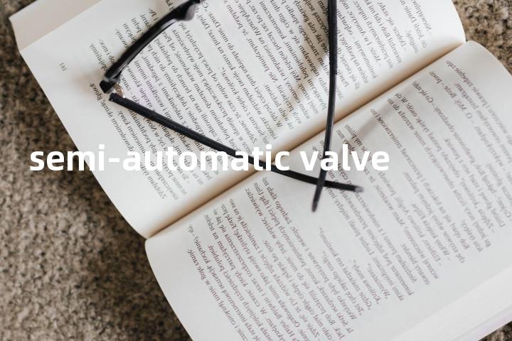 semi-automatic valve单词图解，单词释义场景配图