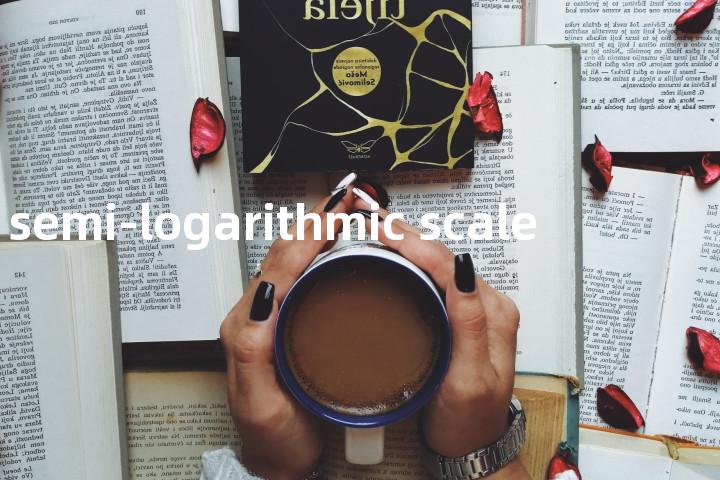 semi-logarithmic scale单词图解，单词释义场景配图