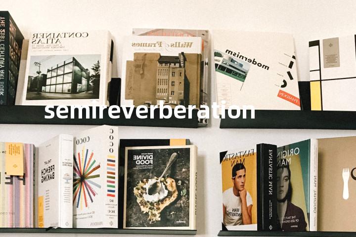 semireverberation单词图解，单词释义场景配图