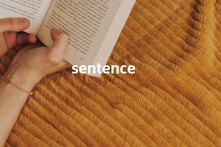 sentence