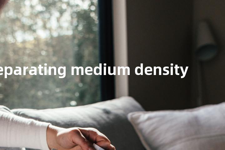 separating medium density单词图解，单词释义场景配图